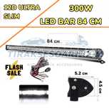 НОВ МОДЕЛ 84 cm 300W 12D ULTRASLIM LED BAR в комплект с окабеляване