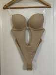 Body modelator cu bretele transparente ajustabile