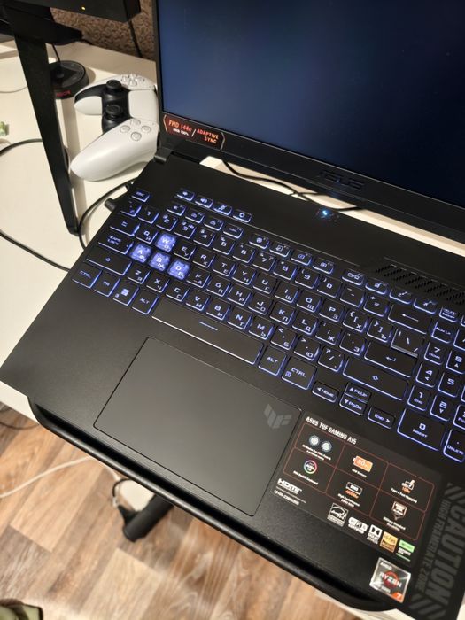 ноутбук Asus Tuf A15 16 GB ОЗУ, RTX 4050 6GB, RYZEN 7 7435HS.