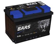 Аккумулятор BARS 6СТ-75 75Ah 650A в Костанае