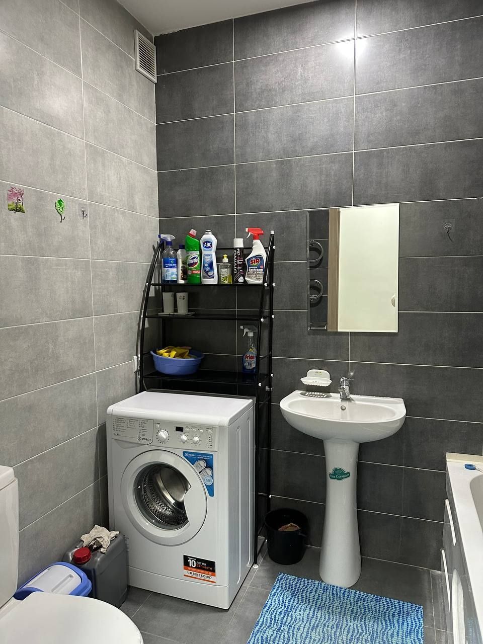 Аренда 2 комнатной 63кв² в ЖК Бешчинор,ул.Махтумкули,IT Park,Ашхабад
