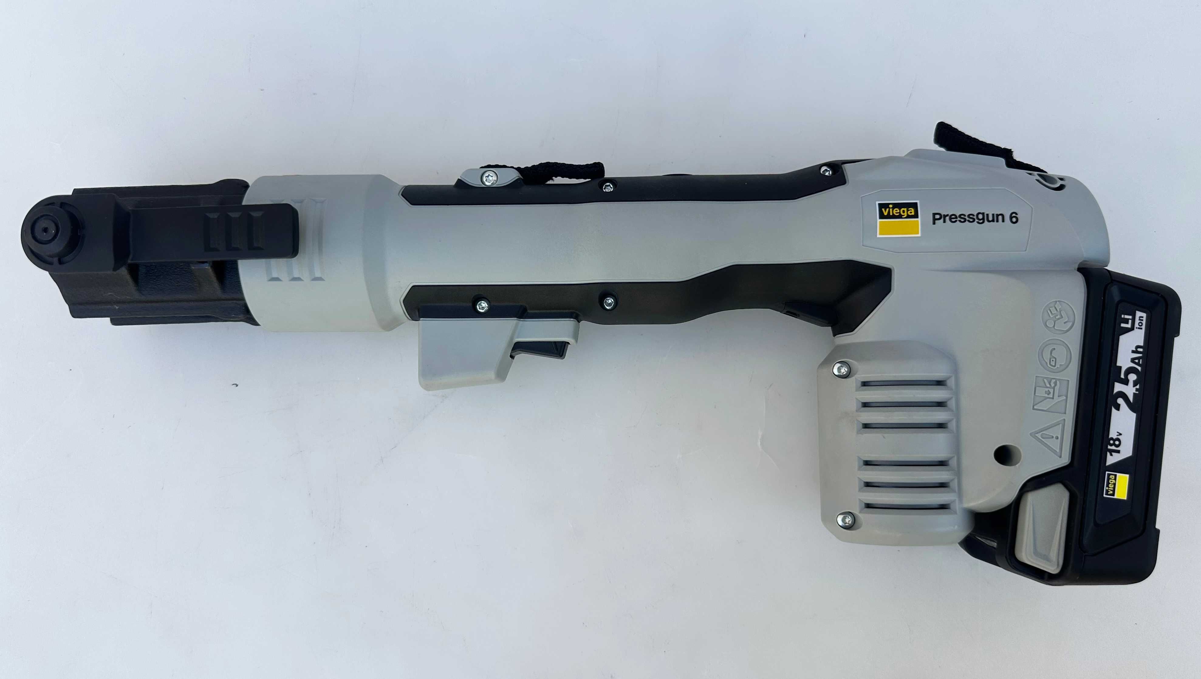 Viega Pressgun 6 - Нова акумулаторна преса за тръби