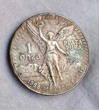 1 Onza 1988 Mexic, argint 999 ( rara)