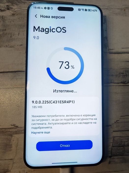 КАТО НОВ 512GB Honor Magic 7 Pro Yettel Гаранция 2028г. Black / Черно