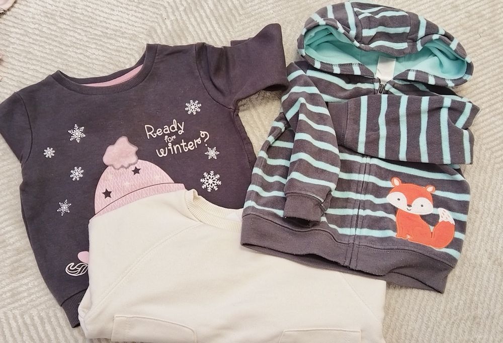 Lot 3 bluze treining 6-9 luni