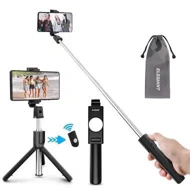 Trepied/selfie stick ,ELEGIANT EGS-003,Bluetooth,Rotire 360,1m,sigilat