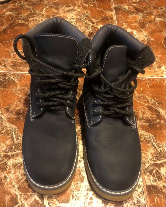 Ghete pentru baieti, bleumarin, de toamna,Adventure