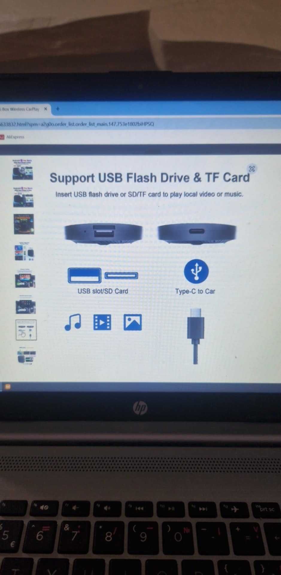 Ai Box Android 13 auto съвместимо с автомобили с фабричен CARPLAY