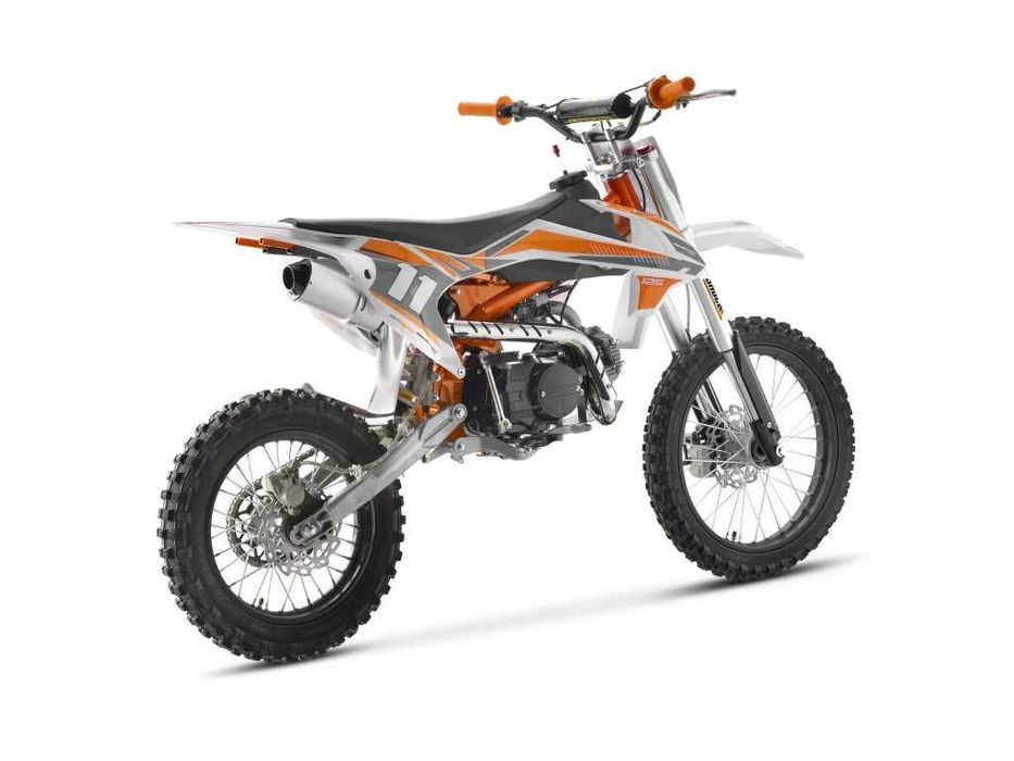Motocicleta cross MiniRocket 125cc 4T pornire la buton roti 17/14