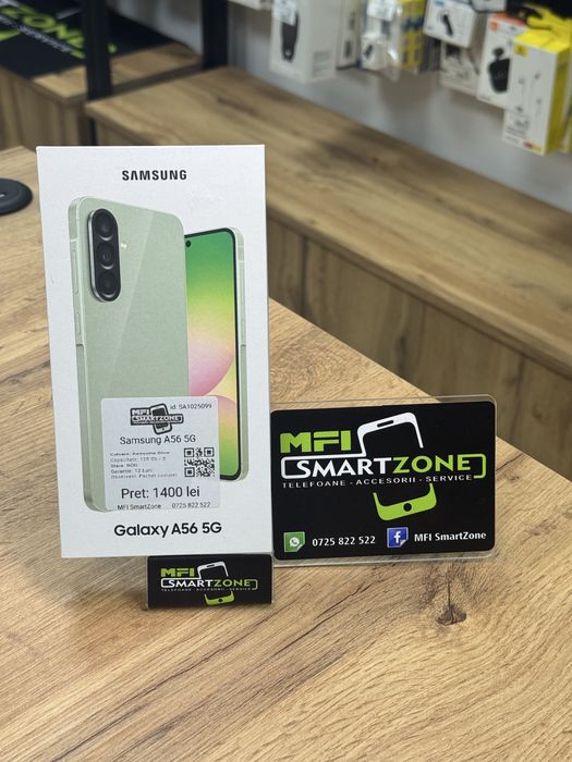 Samsung A56 5G Olive - Nou - Sigilat - Garantie 12 luni
