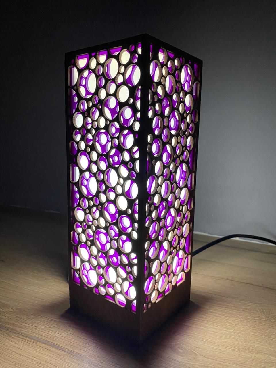 Фиолетовый Интерьерный светильник - ночник