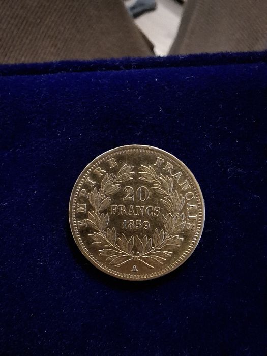 Лот Златни монети Наполеон 20 франка Злато