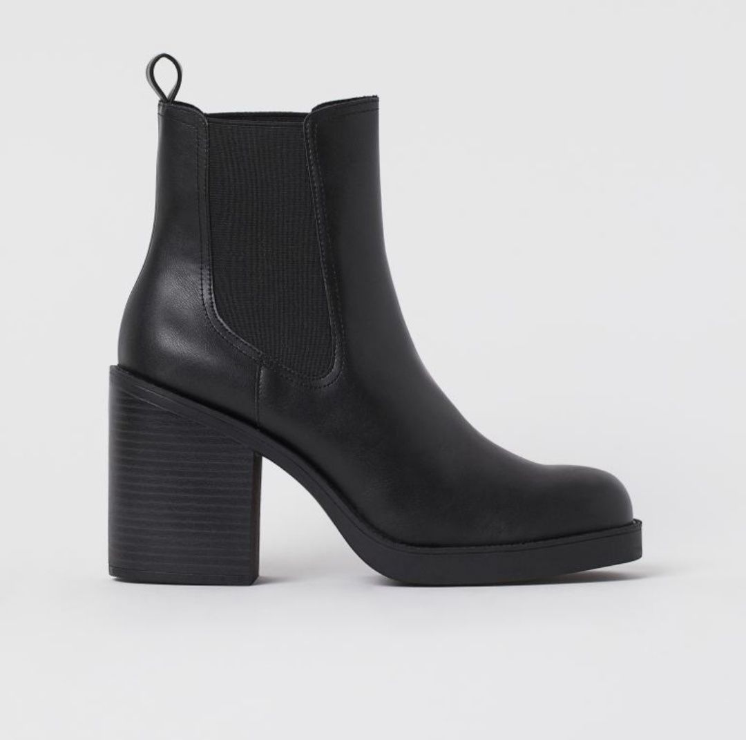 Botine H&m  noi -(toamna-iarna)