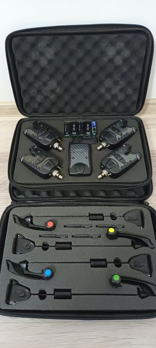 SET 4 Avertizori cu Statie Robinhan + 4 Swingere MKM3  FULL BLACK