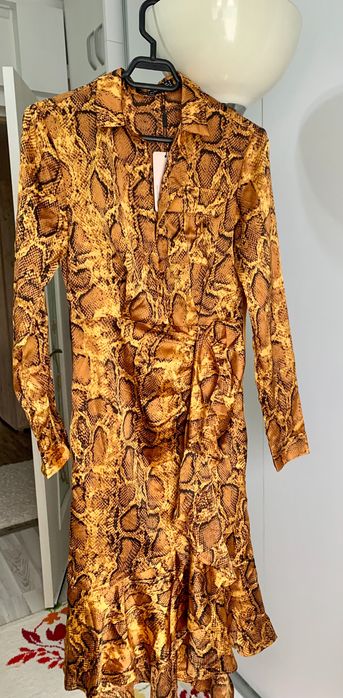 Rochie snake print