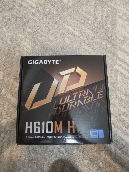 Vand setup placa de baza H610M H plus procesor i5 12400F plus