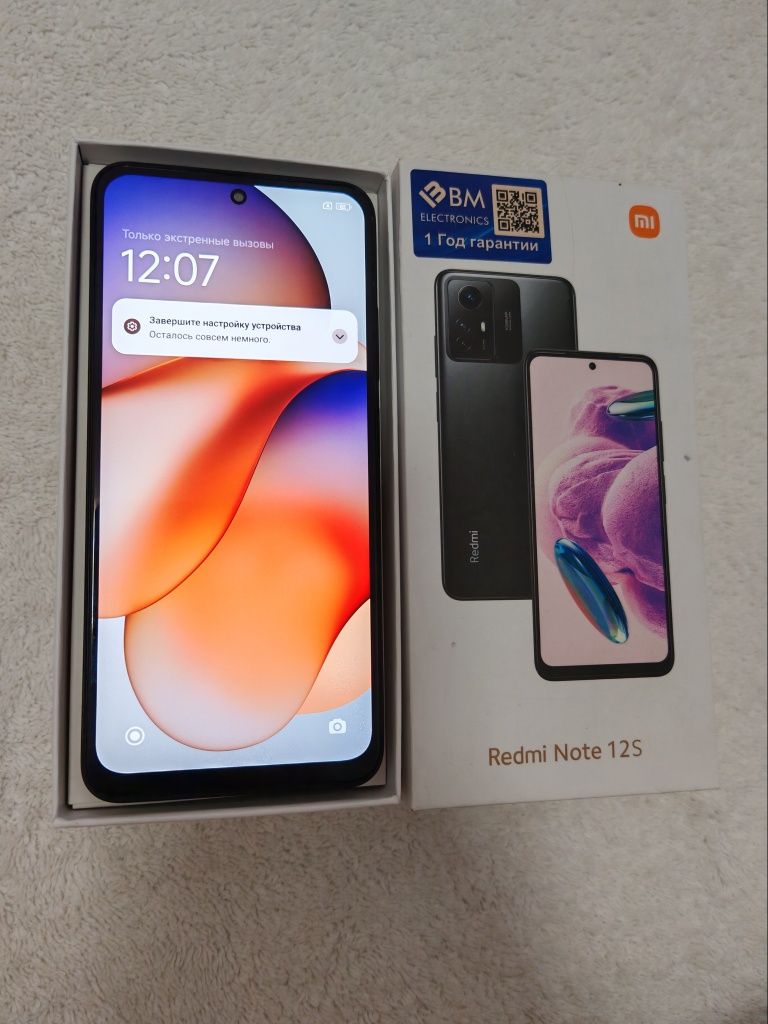 Redmi Note 12 S  8+4/256GB IDEAL