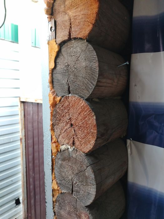 Сруб бани две штуки оцилиндрованные 20ка