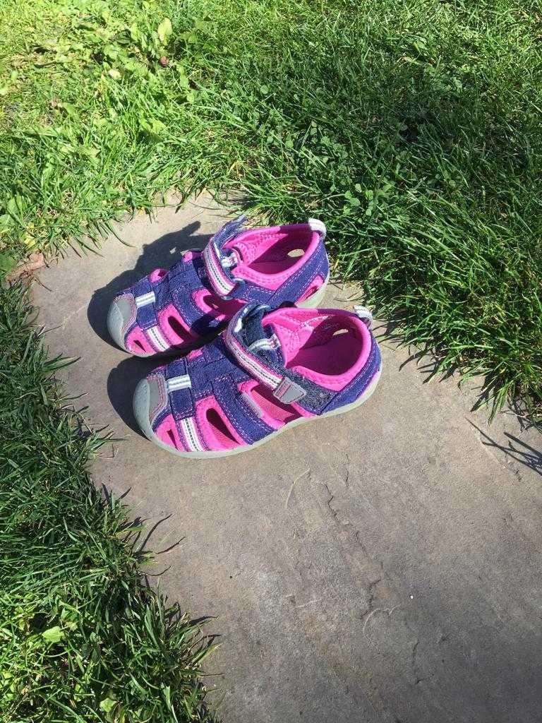 Vand sandale copii, pediped, marimea 23, roz cu albastru