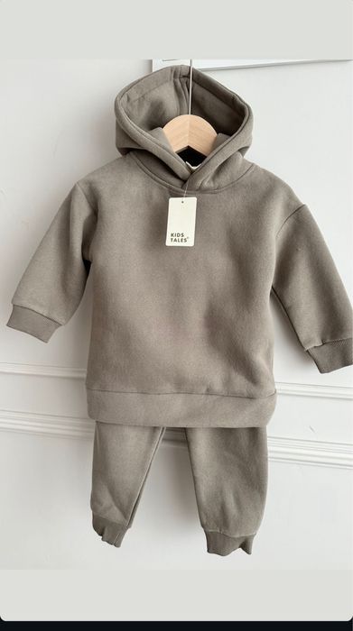 Костюм двойка с начесом детский