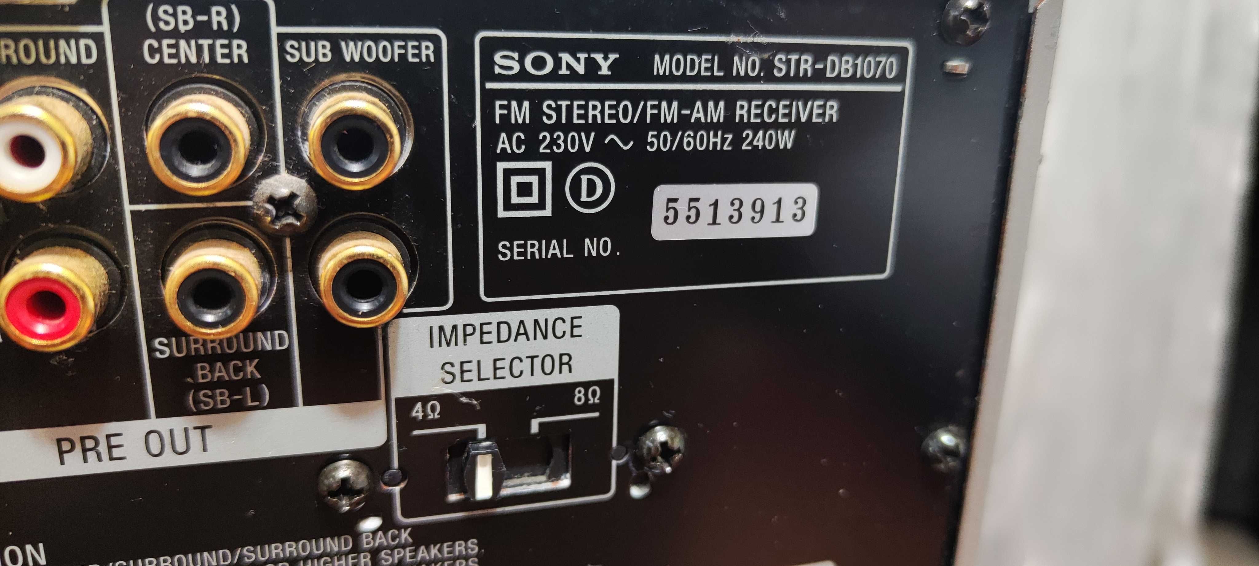 Amplificator Audio Sony STR-DB1070 QS Statie Audio Amplituner