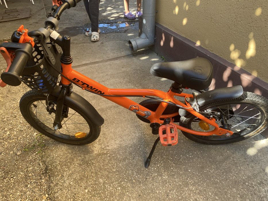 Bicicleta B twin dechatlon 4+ ani