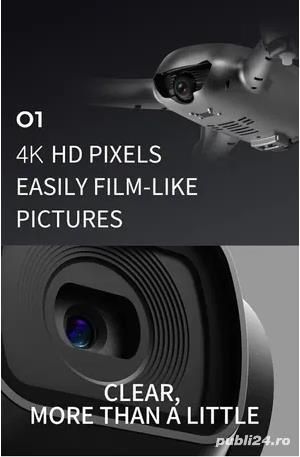 Drona camera 4k ,zbor 16-20 minute,Marime 31 cm ,Wi-Fi FPV, Noua