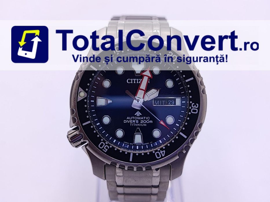 Citizen NY0100-50ME Promaster Titanium, Garantie 24 luni | #D84573