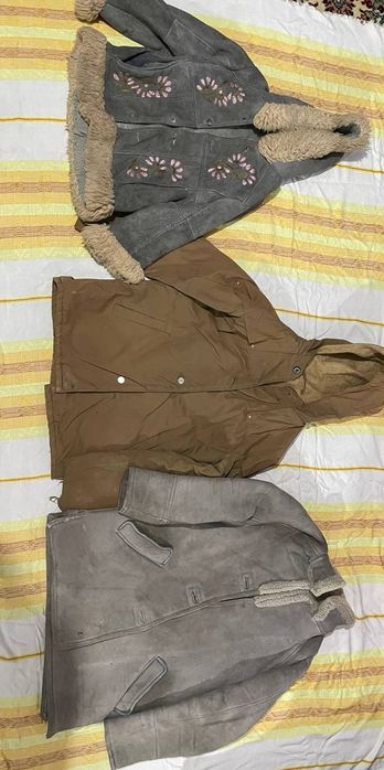 Гоне кийимлер шалбар, куртка х.т.б