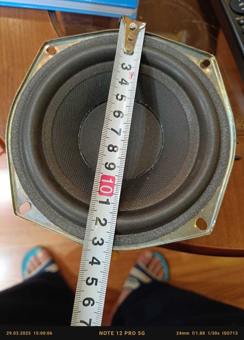 Difuzor bass folosit