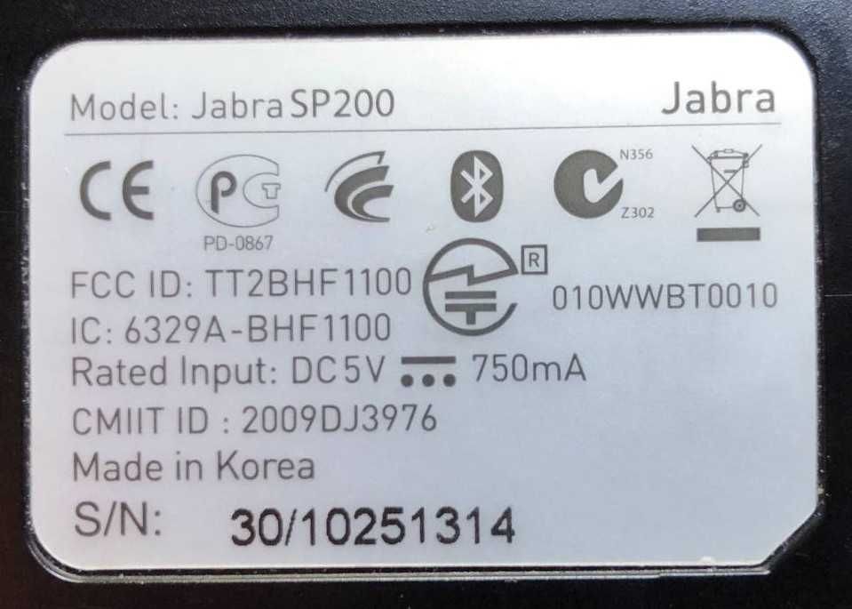 Продается спикерфон Jabra SP200