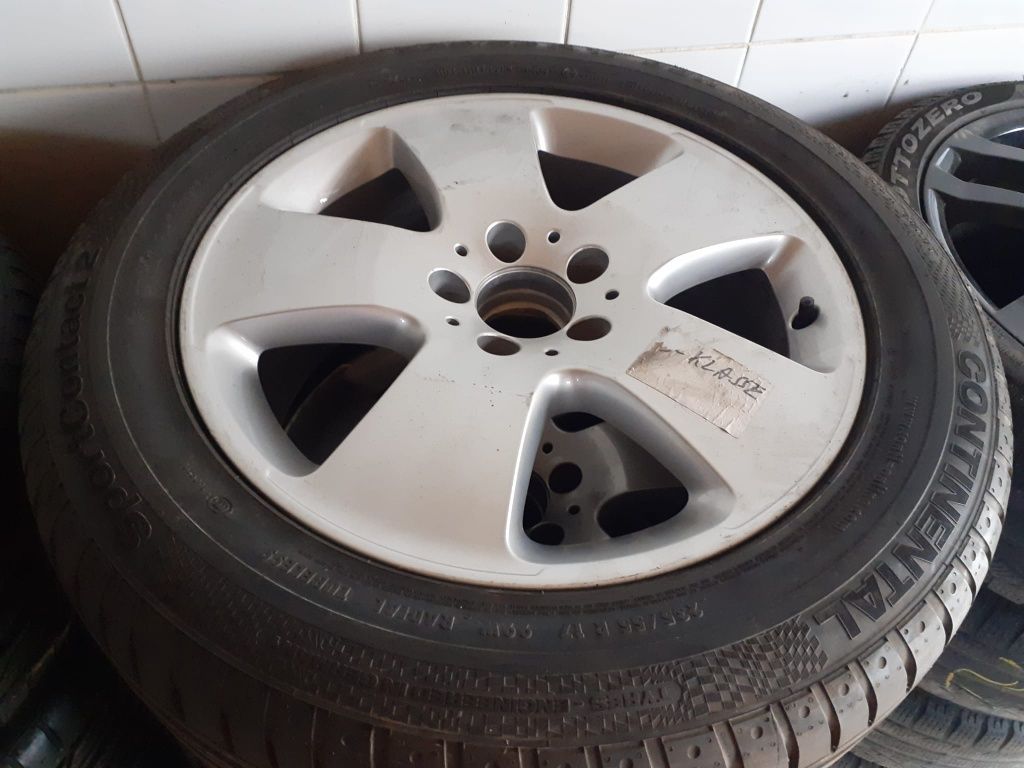 Jante aliaj Mercedes S klasse 5x112 r17 anvelope 235 55 17