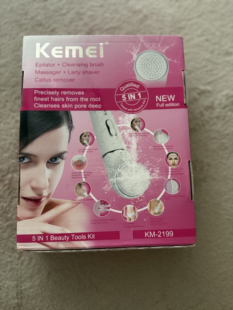 Kemei 5‑in‑1 епилатор