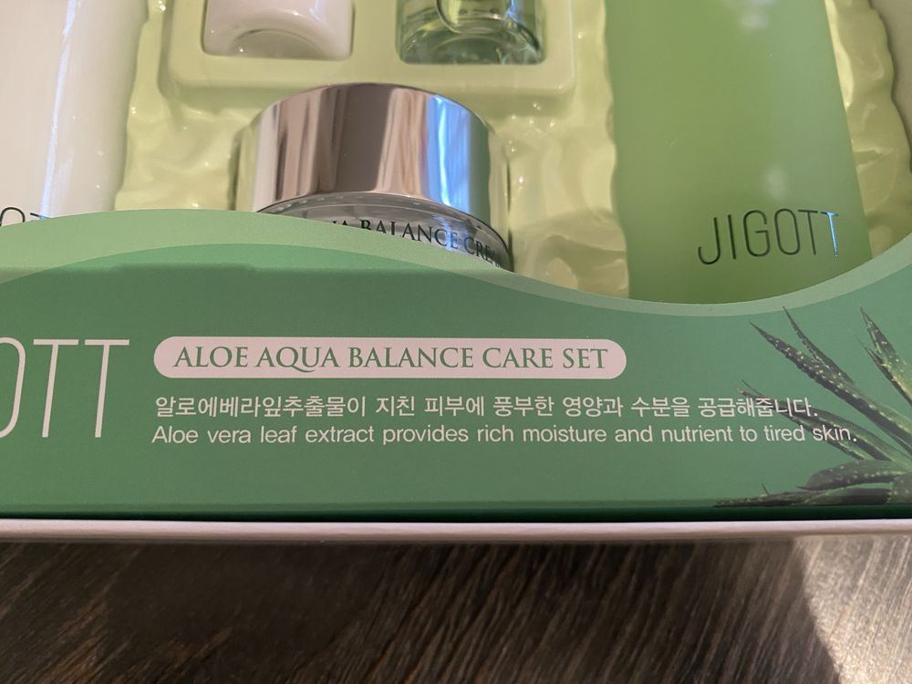 JIGOTT Aloe vera Balance Care набор уходовой косметики для женщин