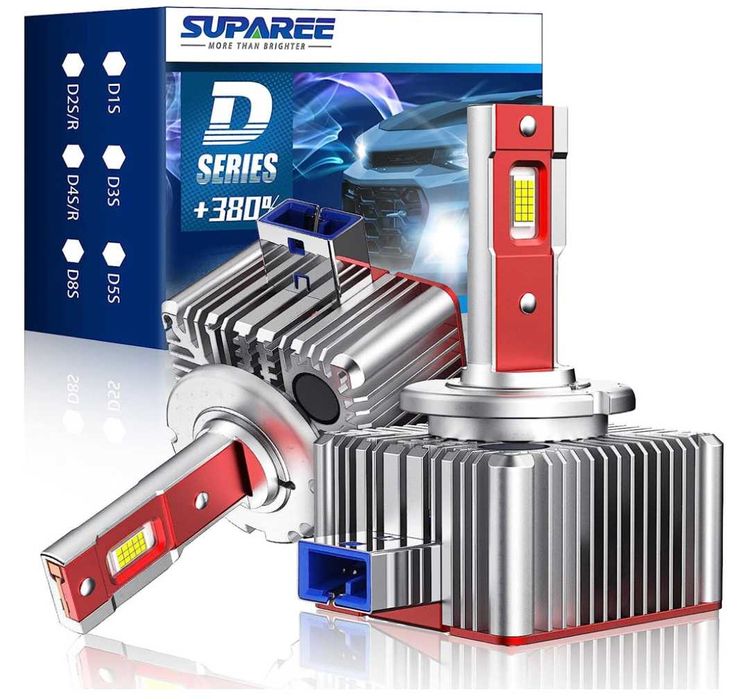 SUPAREE D8S LED 6000k Крушки за фарове D Серия  (2бр.)