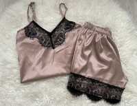 pijama satin elastic