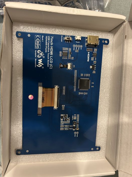 Ecran tactil original Waveshare 7 inch HDMI LCD (C) Raspberry pi/PC