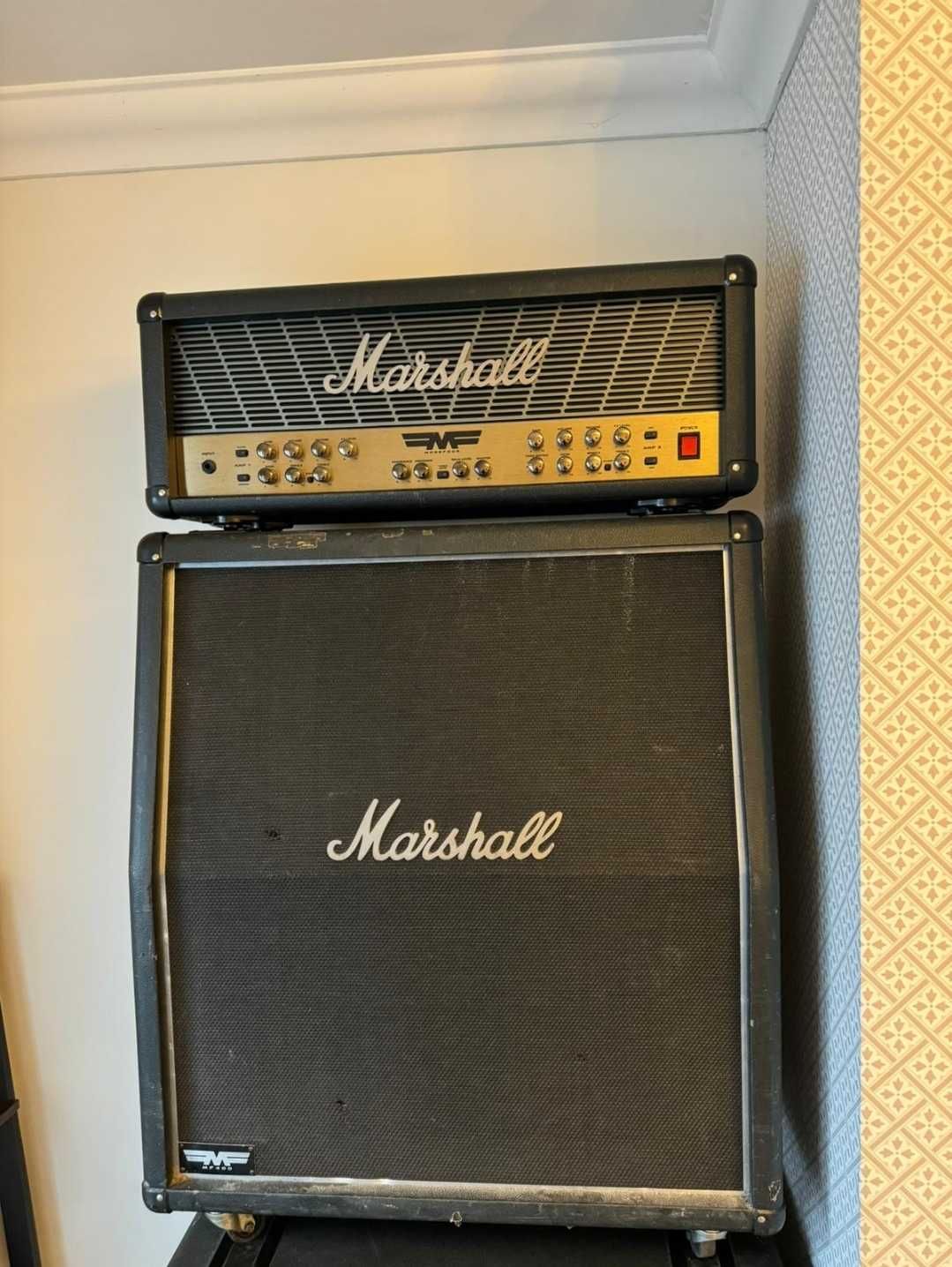 Marshall Mode Four MF350 хибриден китарен усилвател + Marshall MF400