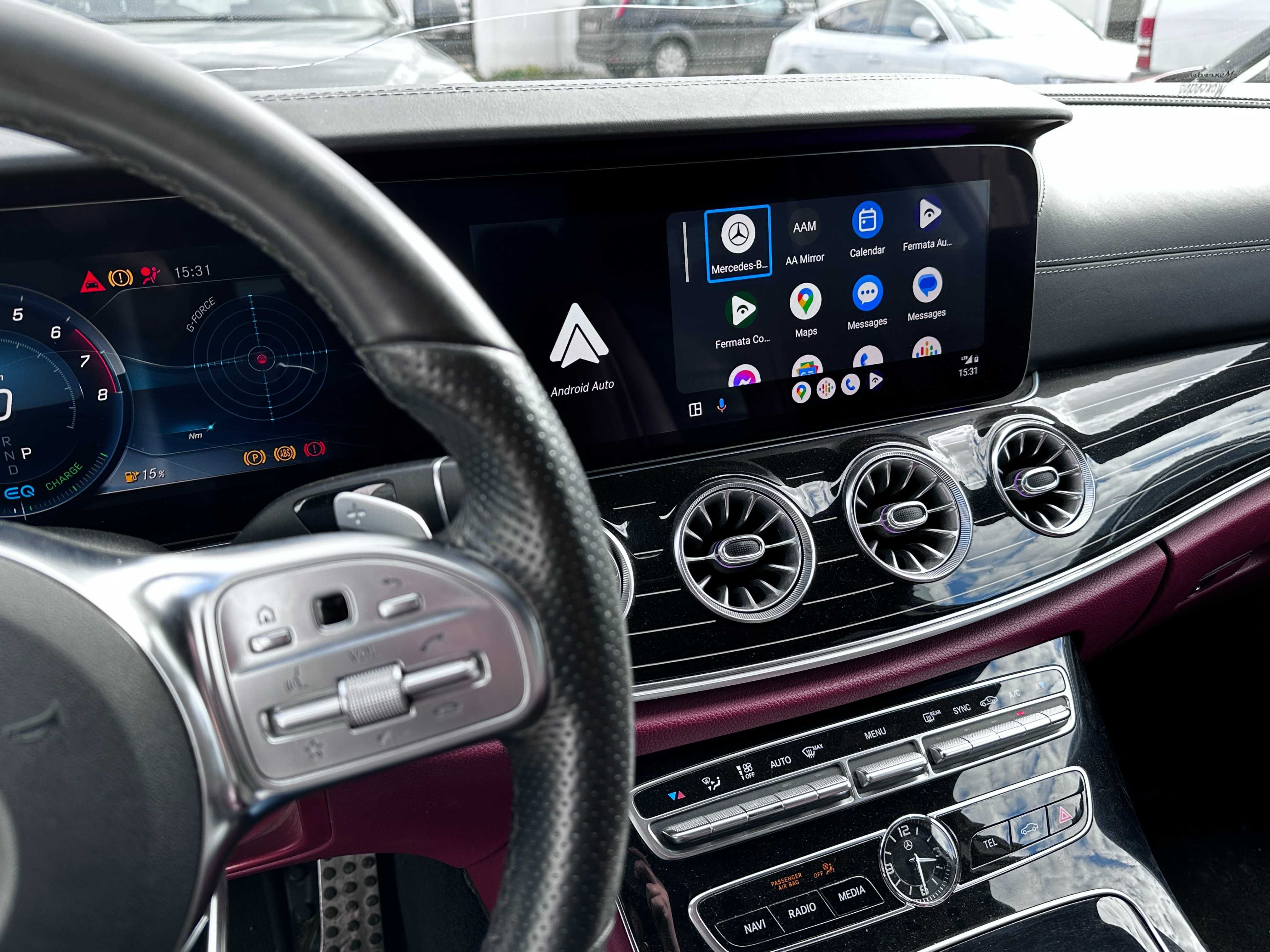 Apple Carplay Android Auto pentru Mercedes-Benz E-Class W213