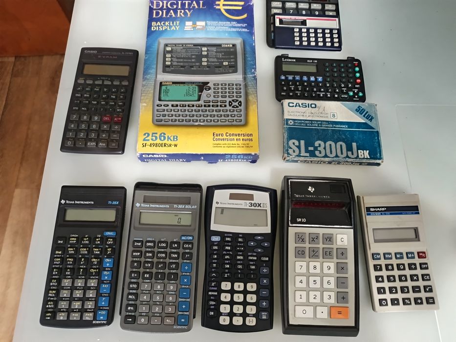 Calculatoare stiintifice texas instruments ,casio,sharp,citizen