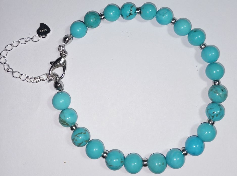 Set din argint cu Turcuaze naturale