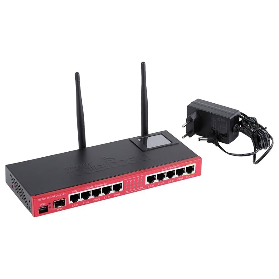 MikroTik RB2011UiAS-2HnD-IN WiFi рутер