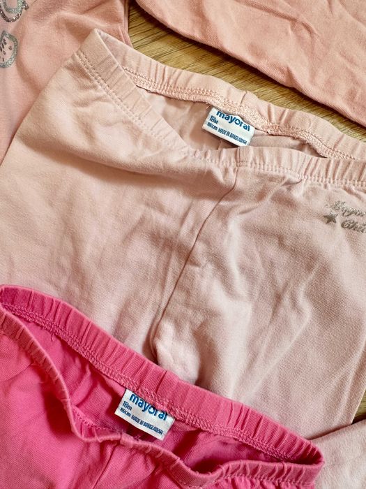 Лот от дрешки Mayoral - блузка и две клинчета, размер 18М/86см