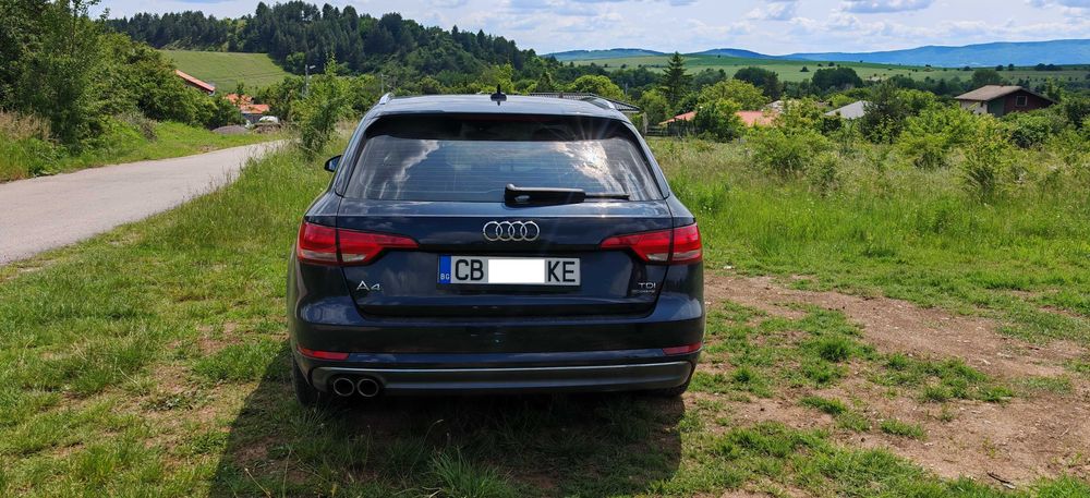 Audi A4, B9, 272 к.с, 2017 г. - Перфектен автoмобил със сменени вериги
