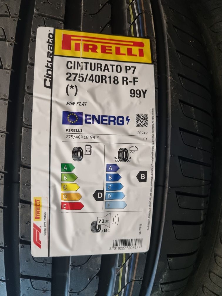 Anvelope vara noi 275 40 18 Pirelli Runflat