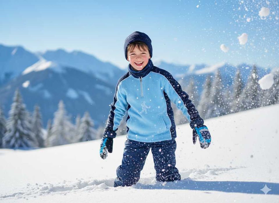 Полар за зимни спортове, р-р 122-128, 7-8 години