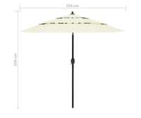 Umbrela de soare 2.5m