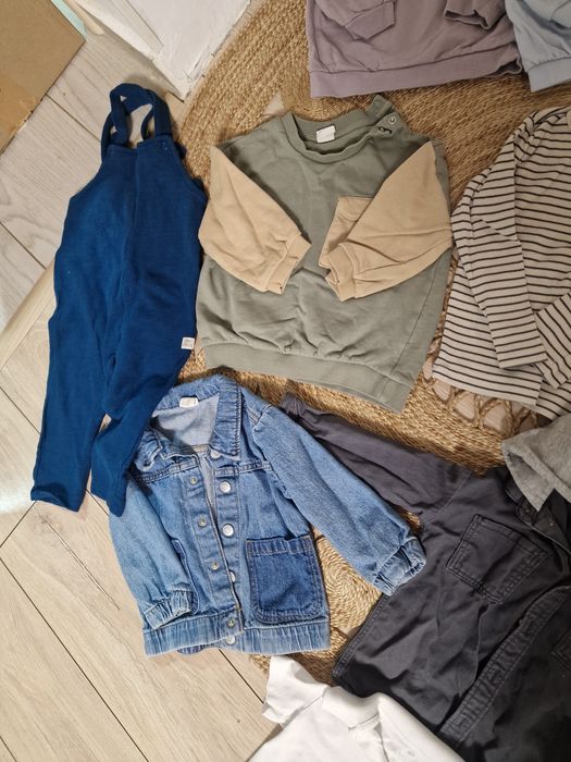 Lot mare baiete masura 92l 25 articole 4 lei articolul H&M si altele