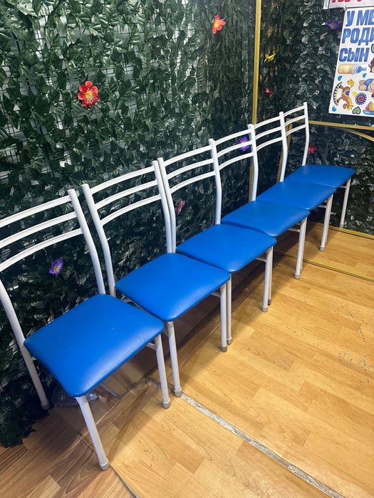 Стулья мягкие каркас металл