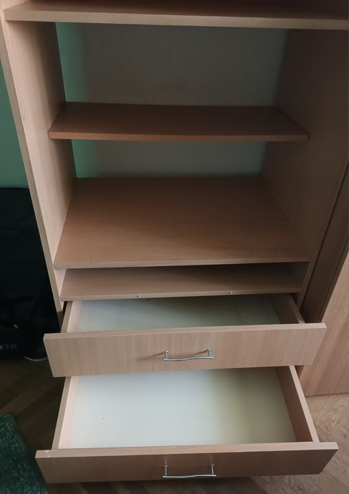 Dulap cu rafturi și sertare